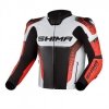 SHIMA KURTKA SKÓRZANA STR 2.0 JKT RED FLUO